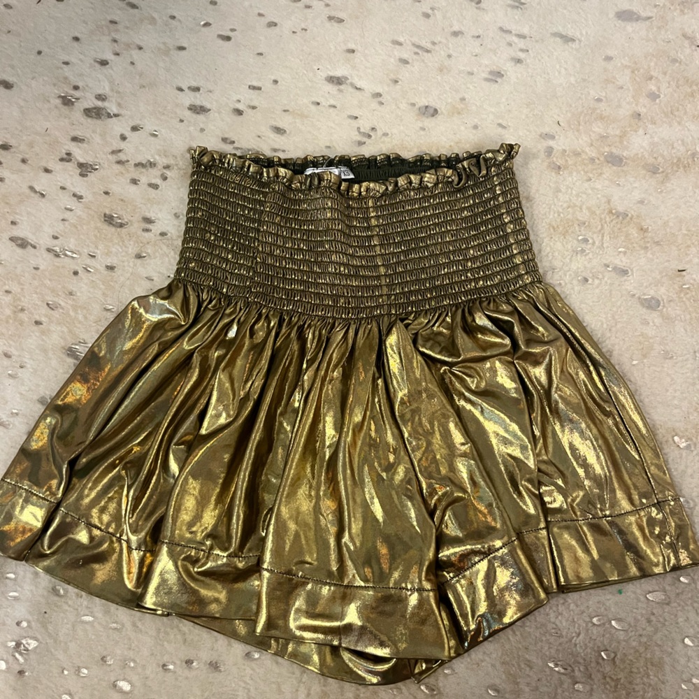 Gold Skirt